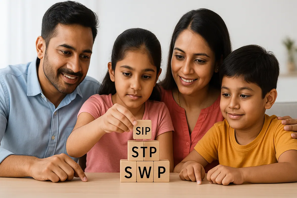 SIP STP SWP mutual fund investment strategies